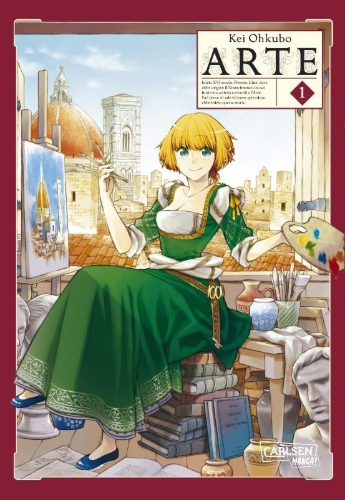 Buchcover und Innenansicht für das Buch: Arte