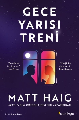 Buchcover und Innenansicht für das Buch: Gece Yarisi Treni