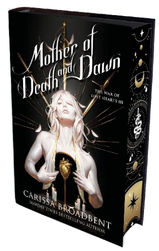 Buchcover und Innenansicht für das Buch: Mother of Death and Dawn. Gift Edition