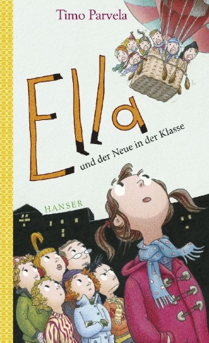 Buchcover und Innenansicht für das Buch: Ella ja seitsemän törppöä