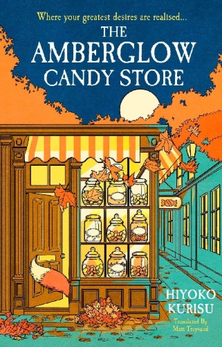Buchcover und Innenansicht für das Buch: The Amberglow Candy Store