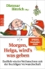 Buchcover und Innenansicht für das Buch: Morgen, Helga, wird's was geben