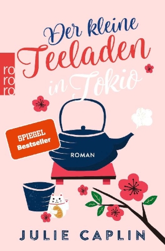 Buchcover und Innenansicht für das Buch: The Little Teashop in Tokyo