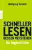Buchcover und Innenansicht für das Buch: Schneller lesen - besser verstehen für Jugendliche