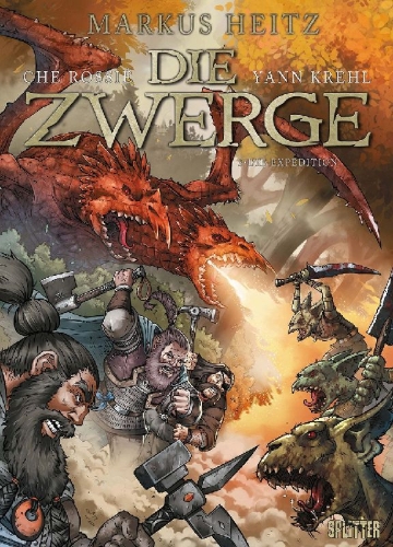 Buchcover und Innenansicht für das Buch: Die Zwerge. Band 3