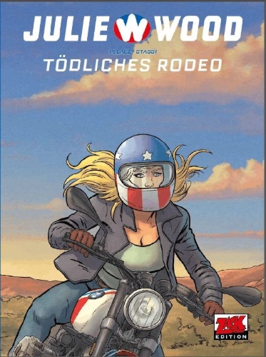 Buchcover und Innenansicht für das Buch: Julie Wood 2. Staffel - Band 1 - Tödliches Rodeo