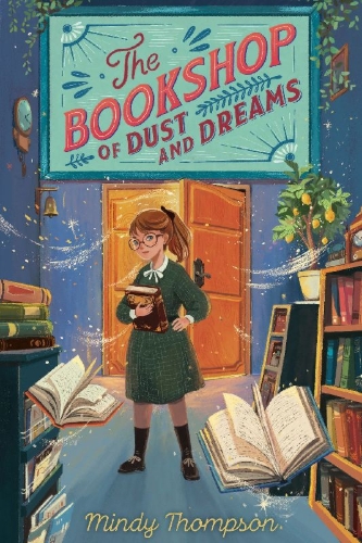 Buchcover und Innenansicht für das Buch: The Bookshop of Dust and Dreams