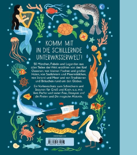 Buchcover und Innenansicht für das Buch: A World full of Ocean Stories