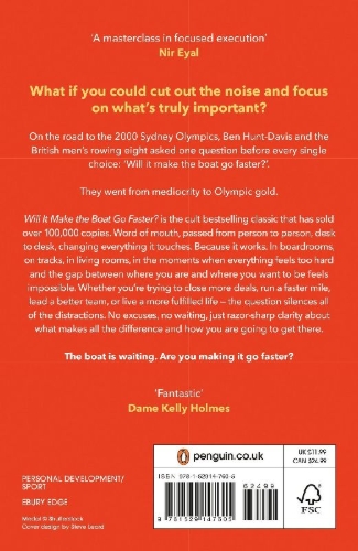 Buchcover und Innenansicht für das Buch: Will It Make the Boat Go Faster