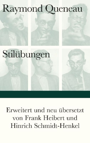 Buchcover und Innenansicht für das Buch: Exercises de style
