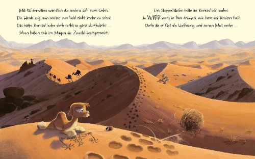 Buchcover und Innenansicht für das Buch: The Camel who had the Hump