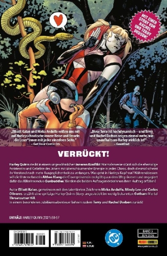 Buchcover und Innenansicht für das Buch: Harley Quinn #50-#57