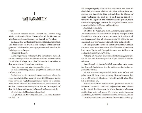 Buchcover und Innenansicht für das Buch: Nel modo in cui cade la neve