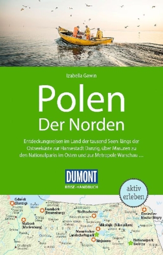 Buchcover und Innenansicht für das Buch: DUMONT Reise-Handbuch Reiseführer Polen, Der Norden