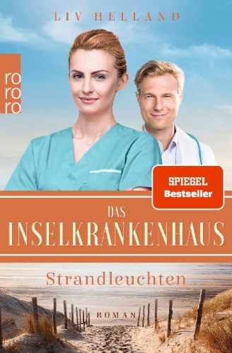 Buchcover und Innenansicht für das Buch: Das Inselkrankenhaus: Strandleuchten