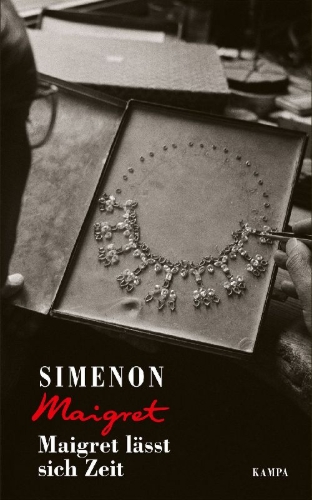Buchcover und Innenansicht für das Buch: La patience de Maigret