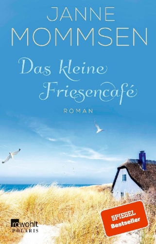Buchcover und Innenansicht für das Buch: Das kleine Friesencafé 