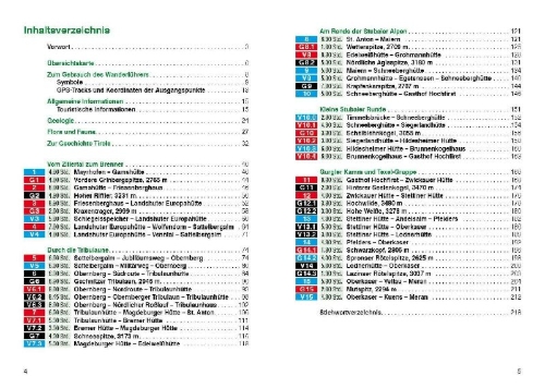 Buchcover und Innenansicht für das Buch: Tiroler Höhenweg