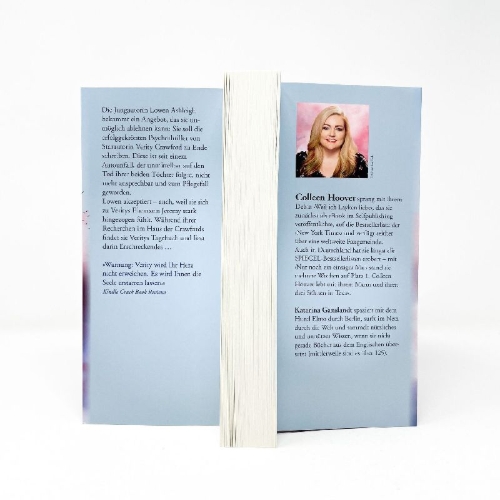 Buchcover und Innenansicht für das Buch: Verity