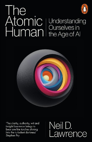 Buchcover und Innenansicht für das Buch: The Atomic Human