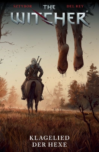 Buchcover und Innenansicht für das Buch: The Witcher: Witch's Lament #1-#4