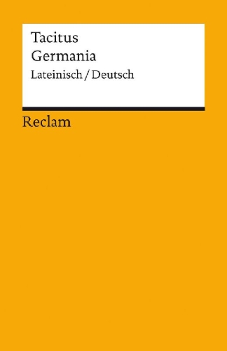 Buchcover und Innenansicht für das Buch: Germania. Lateinisch/Deutsch