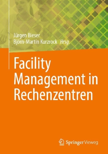 Buchcover und Innenansicht für das Buch: Facility Management in Rechenzentren