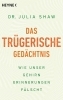 Buchcover und Innenansicht für das Buch: Das trügerische Gedächtnis