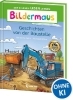 Buchcover und Innenansicht für das Buch: Bildermaus - Geschichten von der Baustelle