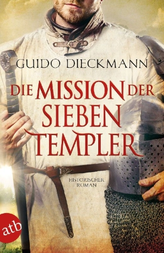 Buchcover und Innenansicht für das Buch: Die Mission der sieben Templer