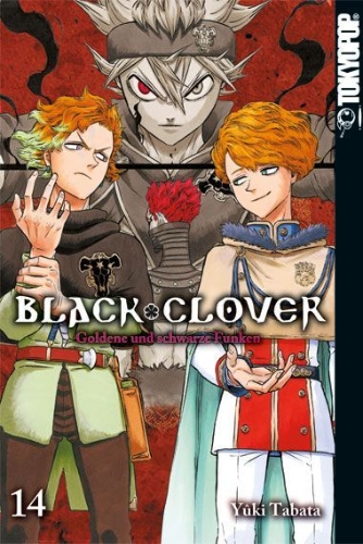 Buchcover und Innenansicht für das Buch: Black Clover 14