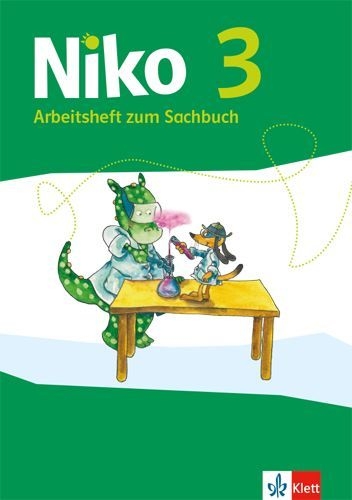 Buchcover und Innenansicht für das Buch: Niko 3.  Arbeitsheft zum Sachbuch mit Audio-CD Klasse 3. Ausgabe Schleswig-Holstein, Hamburg, Bremen, Nordrhein-Westfalen, Hessen, Rheinland-Pfalz, Saarland