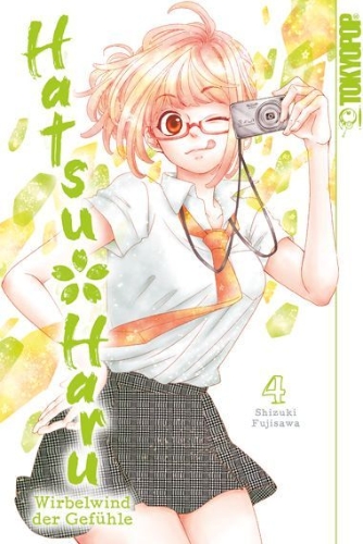 Buchcover und Innenansicht für das Buch: Hatsu Haru - Wirbelwind der Gefühle 04