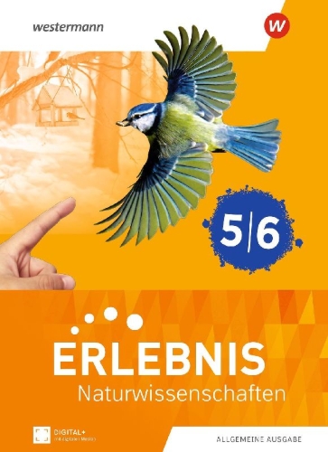 Buchcover und Innenansicht für das Buch: Erlebnis Naturwissenschaften 5/6. Schulbuch. Allgemeine Ausgabe
