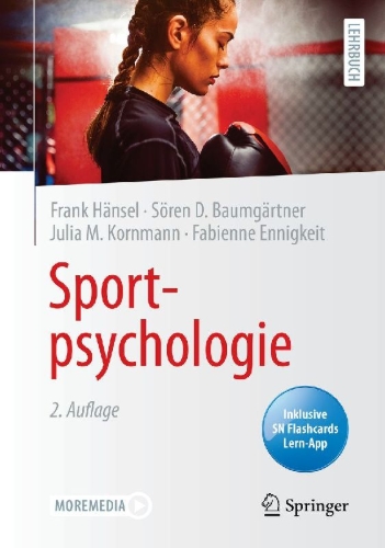 Buchcover und Innenansicht für das Buch: Sportpsychologie
