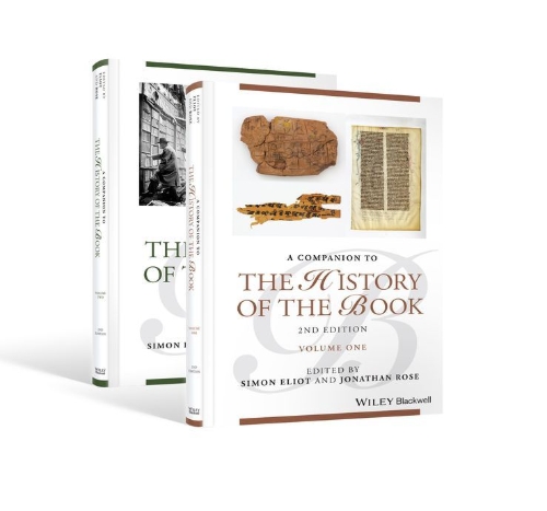 Buchcover und Innenansicht für das Buch: Companion to the History of the Book, 2 Volume Set