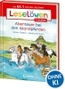 Buchcover und Innenansicht für das Buch: Leselöwen 1. Klasse - Abenteuer bei den Islandpferden