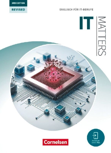 Buchcover und Innenansicht für das Buch: Matters Technik - Englisch für technische Ausbildungsberufe - IT Matters 3rd Edition - Revised - B1-C1