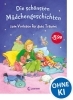 Buchcover und Innenansicht für das Buch: Die schönsten Mädchengeschichten zum Vorlesen für gute Träume
