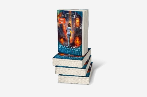 Buchcover und Innenansicht für das Buch: Die Starfarer-Verschwörung