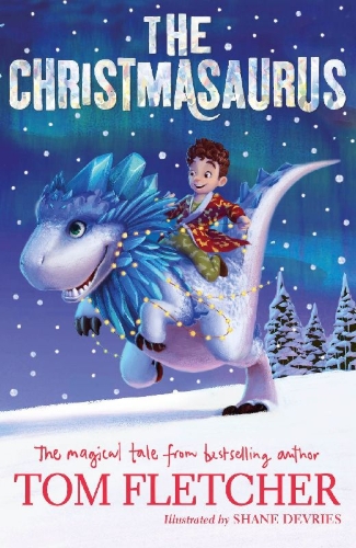 Buchcover und Innenansicht für das Buch: The Christmasaurus