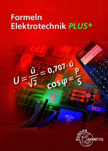 Buchcover und Innenansicht für das Buch: Formeln Elektrotechnik PLUS+