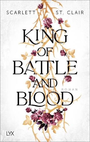 Buchcover und Innenansicht für das Buch: King of Battle and Blood