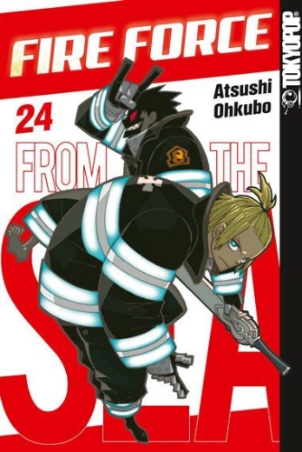Buchcover und Innenansicht für das Buch: Fire Force 24