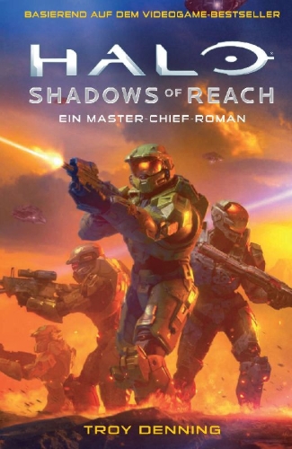Buchcover und Innenansicht für das Buch: HALO: Shadows of Reach - A Master Chief Story