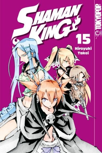 Buchcover und Innenansicht für das Buch: Shaman King 15