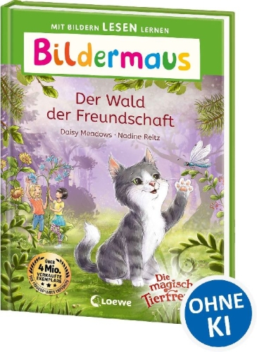 Buchcover und Innenansicht für das Buch: Bildermaus - Der Wald der Freundschaft