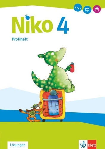Buchcover und Innenansicht für das Buch: Niko Sprachbuch 4. Profiheft (Arbeitsheft Fordern) Klasse 4
