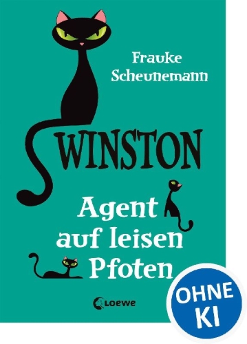 Buchcover und Innenansicht für das Buch: Winston - Agent auf leisen Pfoten