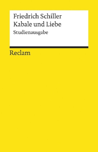 Buchcover und Innenansicht für das Buch: Kabale und Liebe